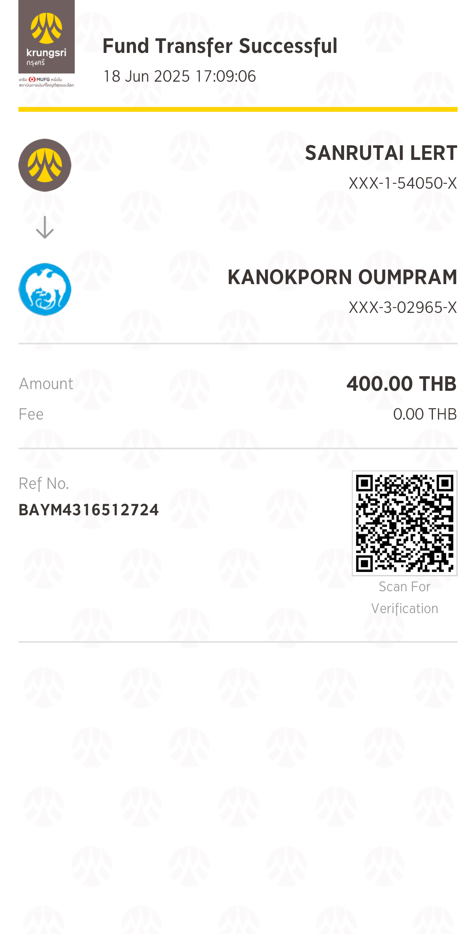 Payment Slip